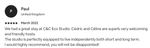 Nous avons passé un excellent séjour au C&C Eco Studio. Cédric et Céline sont des hôtes superbes, très accueillants et sympathiques. Le studio est parfaitement équipé pour vivre en toute indépendance, à court ou à long terme. Je recommande vivement, vous ne serez pas déçus !