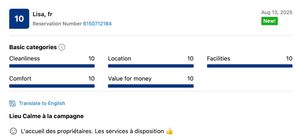 Lieu calme à la campagne. L'accueil des propriétaires. Les services à disposition 👍